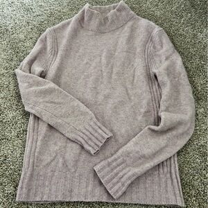 J. Crew XS lavender wool sweater
